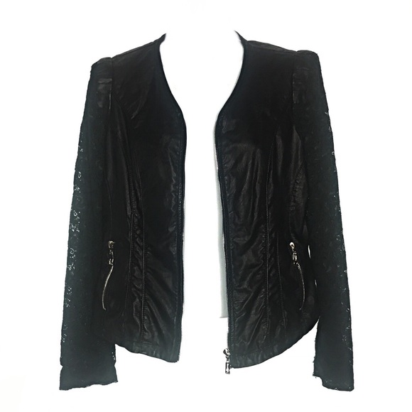 Downtown Coalition Jackets & Blazers - Downtown Coalition Faux Leather Jacket